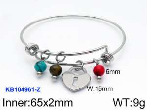 Stainless Steel Bangle - KB104961-Z