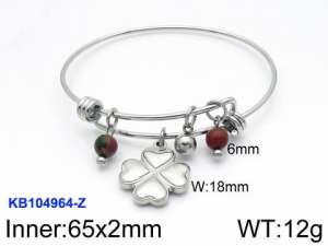 Stainless Steel Bangle - KB104964-Z