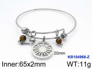 Stainless Steel Bangle - KB104968-Z