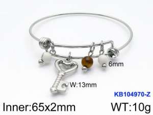 Stainless Steel Bangle - KB104970-Z