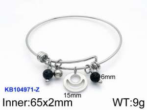Stainless Steel Bangle - KB104971-Z