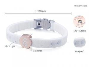 Stainless Steel Rubber Bracelet - KB105584-K