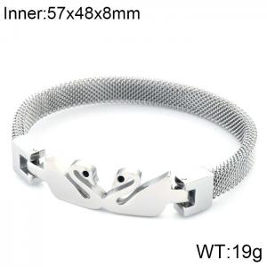 Stainless Steel Bangle - KB106608-K