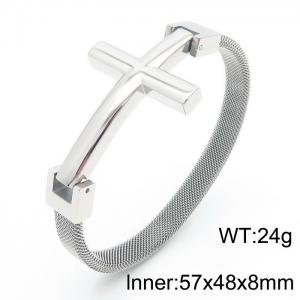 Stainless Steel Bangle - KB106614-K