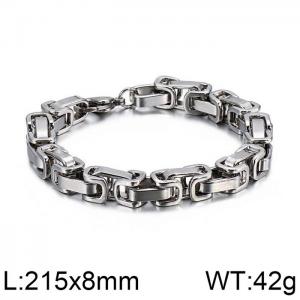 Stainless Steel Bracelet(Men) - KB106721-Z