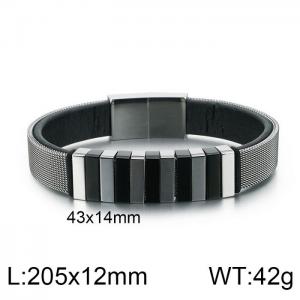 Stainless Steel Special Bracelet - KB107004-K