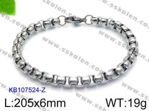 Stainless Steel Bracelet(Men) - KB107524-Z