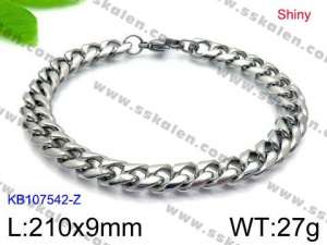 Stainless Steel Bracelet(Men) - KB107542-Z