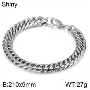 Stainless Steel Bracelet(Men) - KB107558-Z