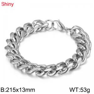 Stainless Steel Bracelet(Men) - KB107561-Z