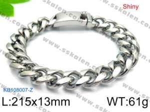 Stainless Steel Bracelet(Men) - KB108007-Z