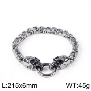 Stainless Steel Bracelet(Men) - KB108234-Z