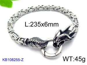 Stainless Steel Bracelet(Men) - KB108255-Z