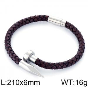 Leather Bracelet - KB109001-K