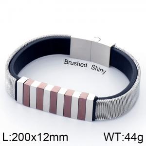 Stainless Steel Special Bracelet - KB109453-K