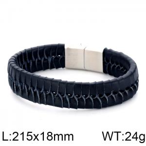 Leather Bracelet - KB110116-K
