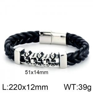 Leather Bracelet - KB110118-K