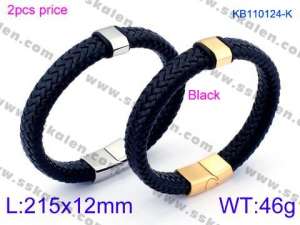 Leather Bracelet - KB110124-K