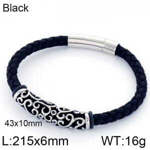 Leather Bracelet - KB110190-K