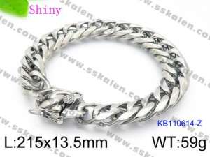 Stainless Steel Bracelet(Men) - KB110614-Z