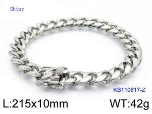 Stainless Steel Bracelet(Men) - KB110617-Z