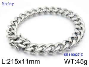 Stainless Steel Bracelet(Men) - KB110627-Z