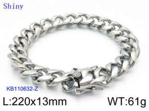 Stainless Steel Bracelet(Men) - KB110632-Z