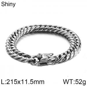 Stainless Steel Bracelet(Men) - KB110634-Z