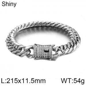 Stainless Steel Bracelet(Men) - KB110642-Z