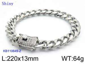 Stainless Steel Bracelet(Men) - KB110649-Z