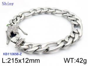 Stainless Steel Bracelet(Men) - KB110656-Z