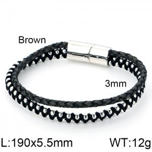 Leather Bracelet - KB110733-K