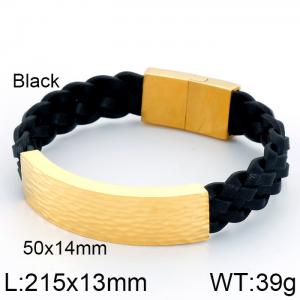 Leather Bracelet - KB110737-K