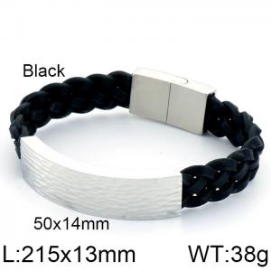 Leather Bracelet - KB110738-K