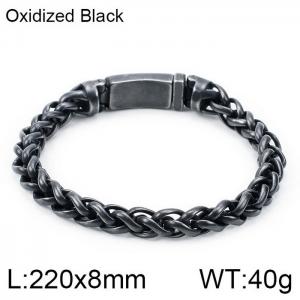 Stainless Steel Special Bracelet - KB110817-K