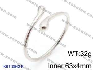 Stainless Steel Bangle - KB110842-K