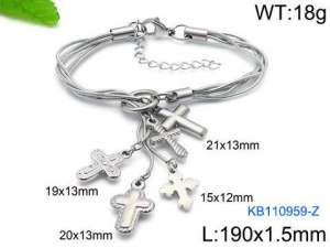 Stainless Steel Bracelet(women) - KB110959-Z