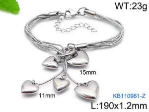 Stainless Steel Bracelet(women) - KB110961-Z