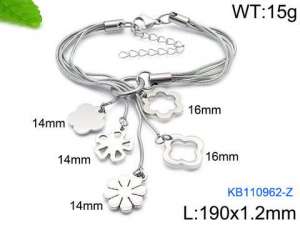 Stainless Steel Bracelet(women) - KB110962-Z