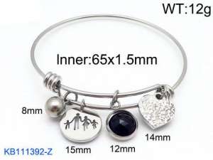 Stainless Steel Bangle - KB111392-Z