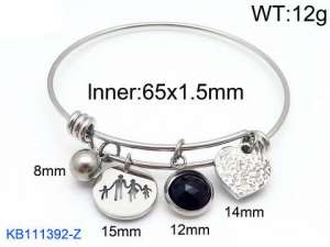 Stainless Steel Bangle - KB111392-Z
