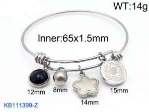 Stainless Steel Bangle - KB111399-Z