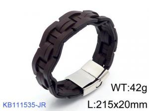 Leather Bracelet - KB111535-JR
