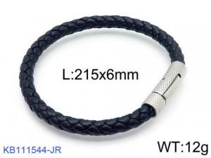 Leather Bracelet - KB111544-JR