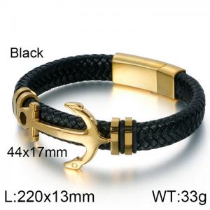 Leather Bracelet - KB111856-K