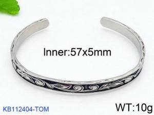 Stainless Steel Bangle - KB112404-TOM