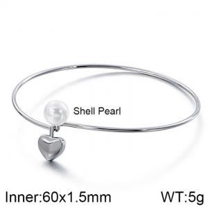 Stainless Steel Bangle - KB112407-K