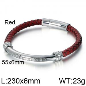 Leather Bracelet - KB112422-K