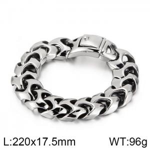 Stainless Steel Bracelet(Men) - KB112527-BD