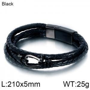 Leather Bracelet - KB112781-K